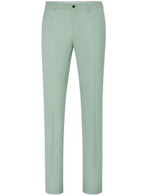 Philipp Plein pressed-crease tailored trousers - Green