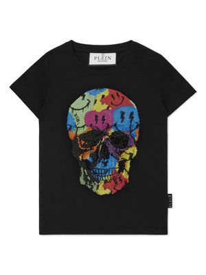 Philipp Plein Pure Smile crystal-embellished T-shirt - Black