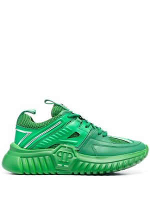 Philipp Plein Runner Hexagon low-top sneakers - Green