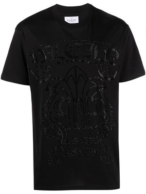 Philipp Plein sequin-embellished T-shirt - Black