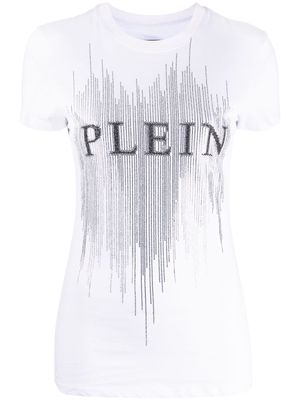 Philipp Plein Sexy Pure Fit logo-appliqué T-shirt - White