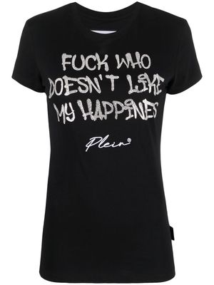 Philipp Plein Sexy Pure rhinestone-embellished T-shirt - Black