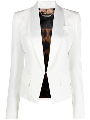 Philipp Plein single-breasted tailored blazer - White