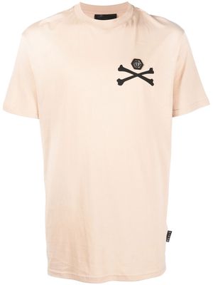 Philipp Plein Skeleton short-sleeve T-shirt - Neutrals