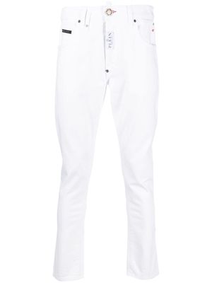 Philipp Plein skinny-cut low-rise jeans - White