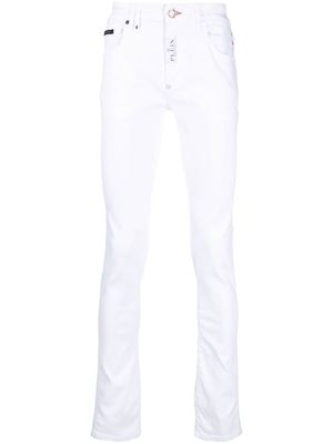 Philipp Plein skinny mid-rise jeans - White