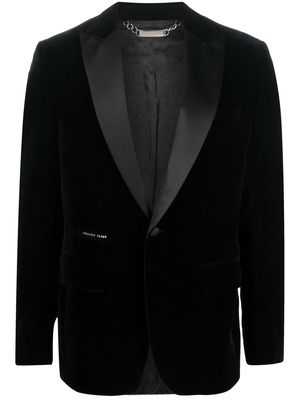 Philipp Plein skull-detail dinner jacket - Black