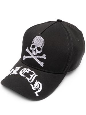 Philipp Plein skull-print baseball cap - Black