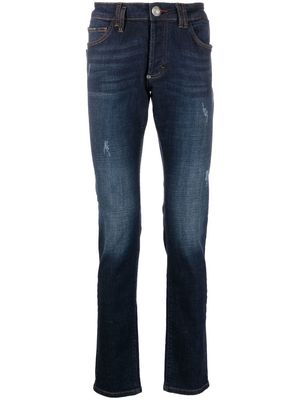 Philipp Plein slim-cut leg jeans - Blue