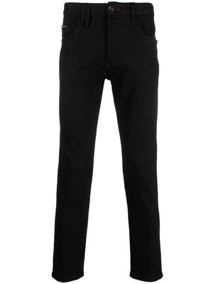 Philipp Plein slim-fit mid-rise jeans - Black