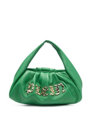 Philipp Plein Softy Nappa Shoulder Bag Gothic Plein - Green