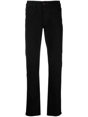 Philipp Plein straight-leg denim trousers - Black