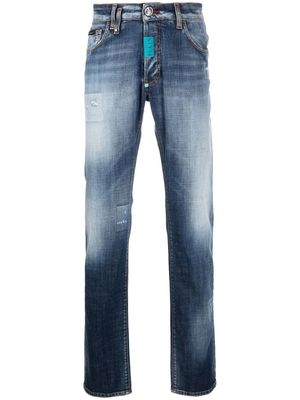 Philipp Plein straight leg jeans - Blue