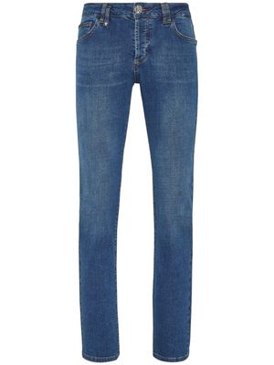 Philipp Plein Supreme Iconic straight-leg jeans - Blue