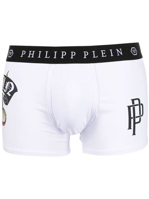 Philipp Plein Tattoo Patches boxer briefs - White
