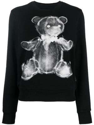 Philipp Plein teddy bear x-ray-print T-shirt - Black