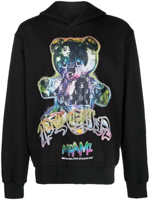 Philipp Plein Teddy Glass print hoodie - Black