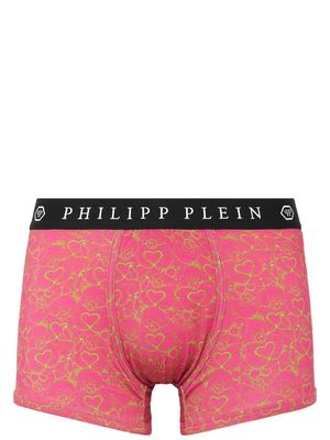 Philipp Plein teddy-print boxers - Pink