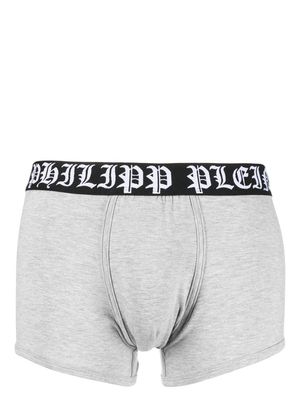 Philipp Plein TM logo waistband boxers - Grey