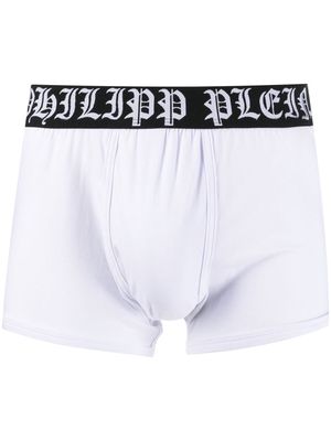 Philipp Plein TM logo waistband boxers - White