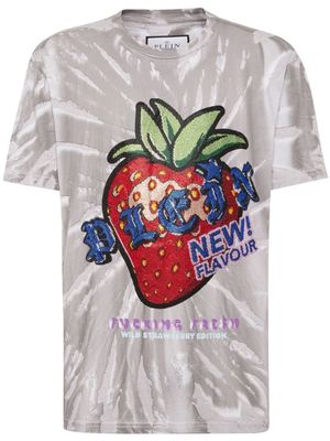 Philipp Plein Tutti Frutti cotton T-shirt - Grey