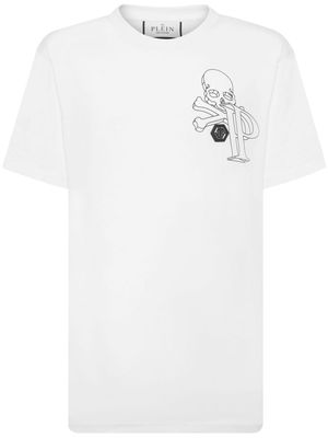 Philipp Plein Wire Frame logo-print T-shirt - White