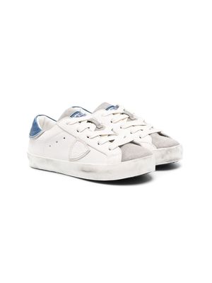 Philippe Model Kids lace-up low top sneakers - White