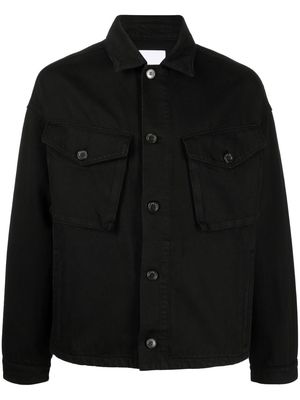 Philippe Model Paris button-up denim jacket - Black