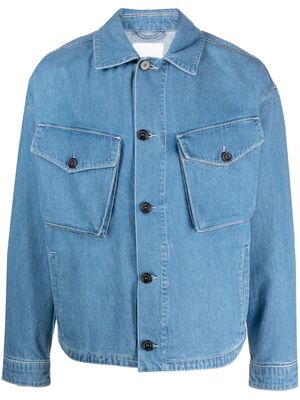 Philippe Model Paris buttoned-up shirt jacket - Blue