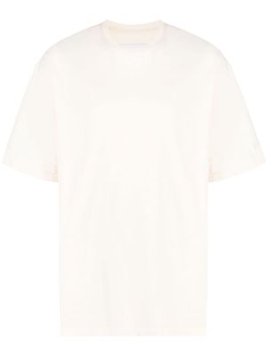 Philippe Model Paris embroidered-logo short-sleeve t-shirt - Neutrals