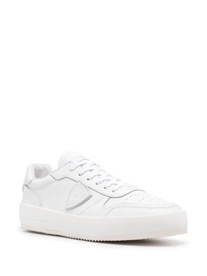 Philippe Model Paris Nice leather sneakers - White