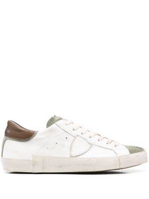 Philippe Model Paris panelled low-top sneakers - White