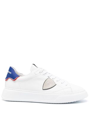 Philippe Model Paris Prsx logo-patch leather sneakers - White