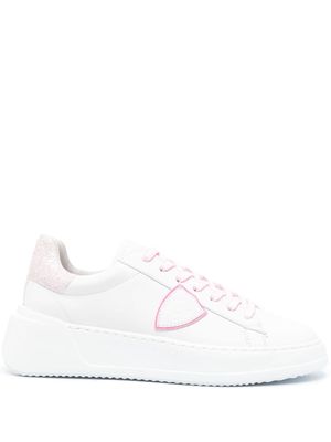 Philippe Model Paris Tres Temple lace-up sneakers - White