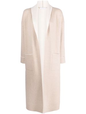 Philo-Sofie open-front cashmere cardi-coat - Neutrals