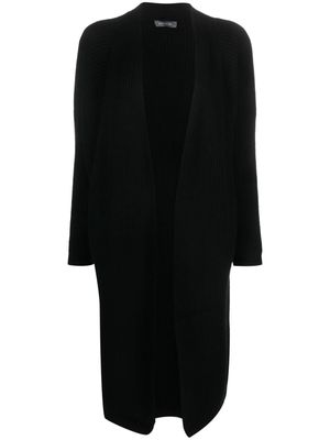Philo-Sofie open-front cashmere mid coat - Black