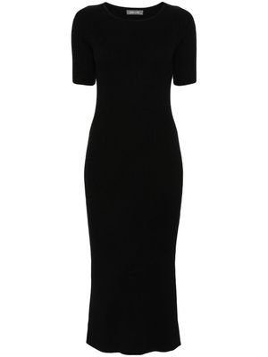 Philo-Sofie ribbed-knit midi dress - Black