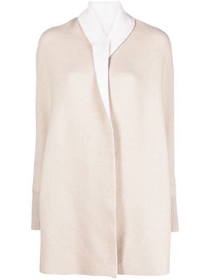 Philo-Sofie shawl-lapel cashmere cardi-coat - Neutrals