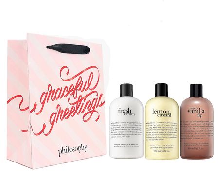philosophy 16-oz holiday shower gel gift set