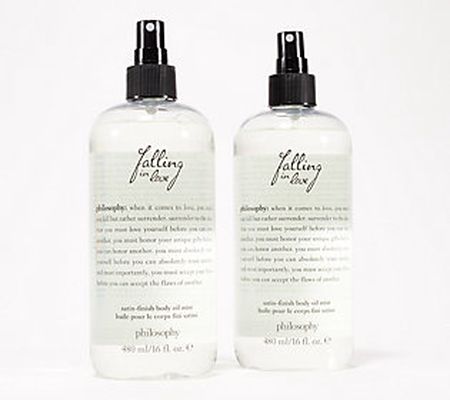 philosophy all about love and grace super-size satin oil body