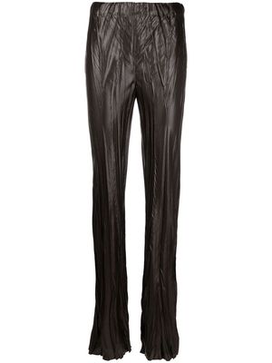 Philosophy Di Lorenzo Serafini creased-effect skinny trousers - Brown