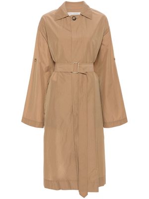 Philosophy Di Lorenzo Serafini crepe single-breasted coat - Neutrals