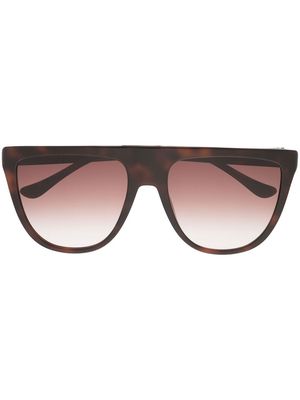 Philosophy di Lorenzo Serafini Eyewear oversized-frame sunglasses - Brown