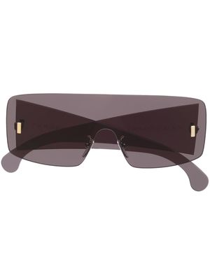 Philosophy di Lorenzo Serafini Eyewear transparent-shield frame sunglasses - Grey