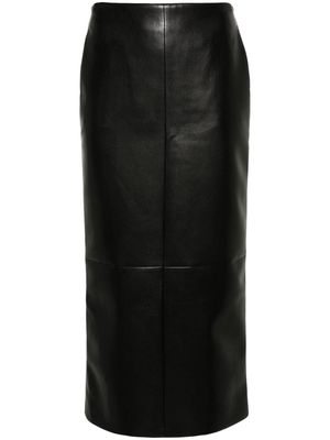 Philosophy Di Lorenzo Serafini faux-leather skirt - Black