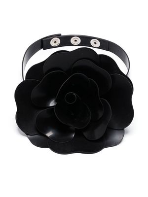 Philosophy Di Lorenzo Serafini floral-appliqué chocker necklace - Black