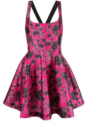 Philosophy Di Lorenzo Serafini floral-print sleeveless minidress - Pink