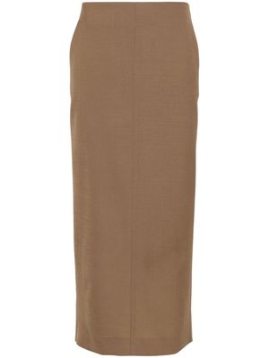 Philosophy Di Lorenzo Serafini high-waist pencil skirt - Brown