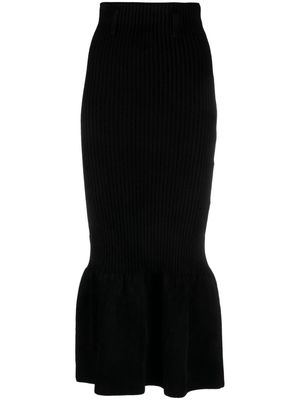 Philosophy Di Lorenzo Serafini high-waisted mermaid-design skirt - Black