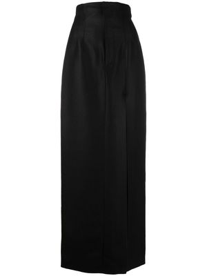 Philosophy Di Lorenzo Serafini high-waisted slit-detail skirt - Black